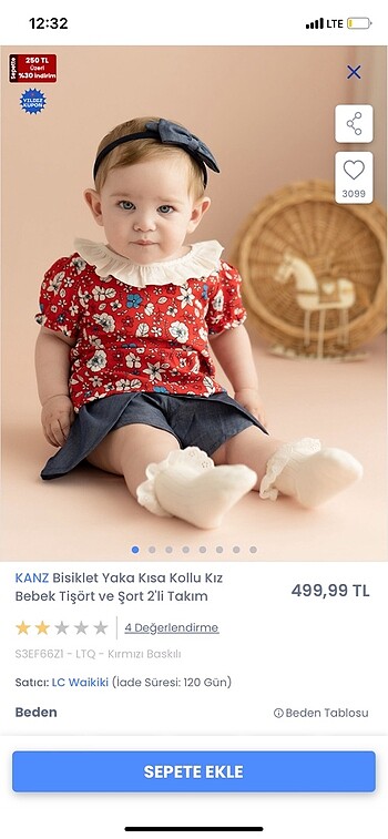 LCW Bebek Takım