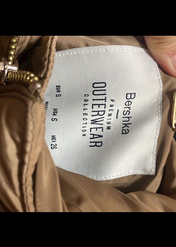 Stradivarius Kürk Detaylı Kahverengi Kadın Kışlık Mont - Görsel 3