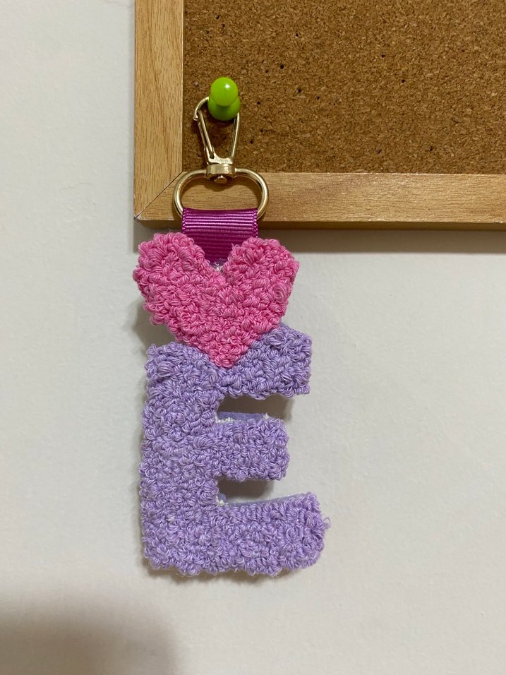 Punch Harf Anahtarlık ve Çanta Charmı - Görsel 3