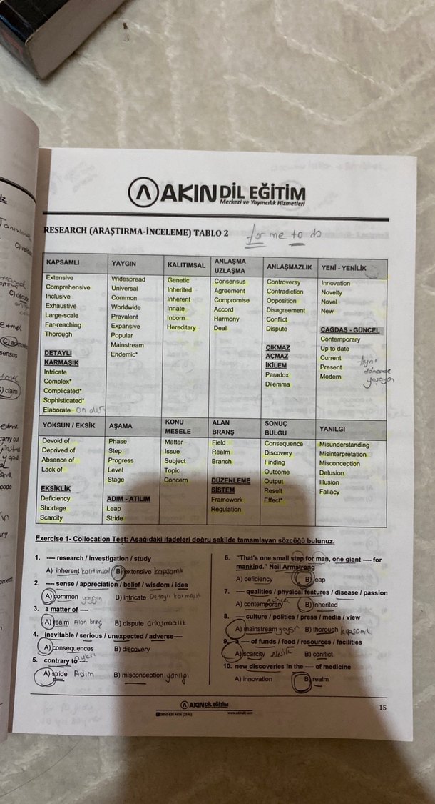 Akın Dil The Exclusive & Reading Words Soru Bankası Seti - Görsel 4