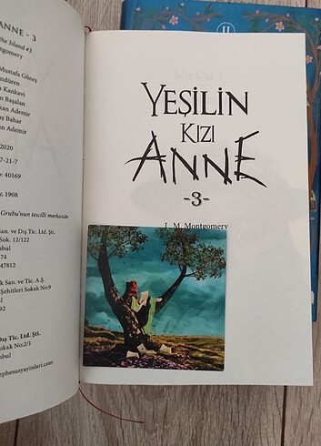  Yeşilin Kızı Anne 3. kitap