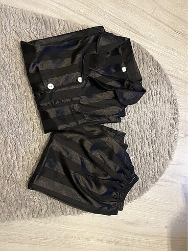 Saten pijama takımı