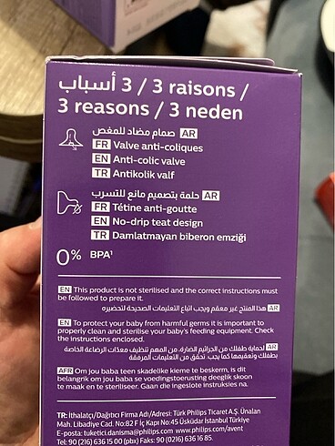Philips Avent kolik biberon