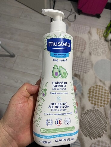Mustela yenidoğan şampuan