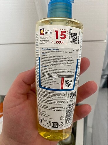 Beden Bioderma huıle de douche