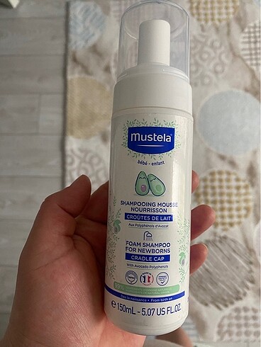 Köpük şampuan mustela