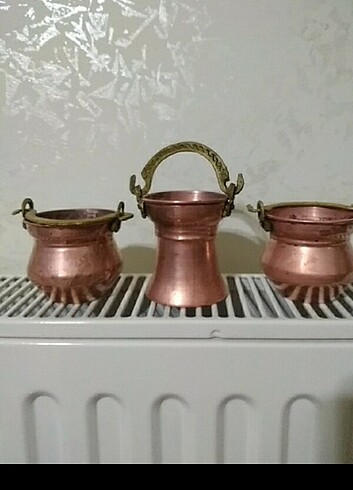 Minyatür bakır bakraç