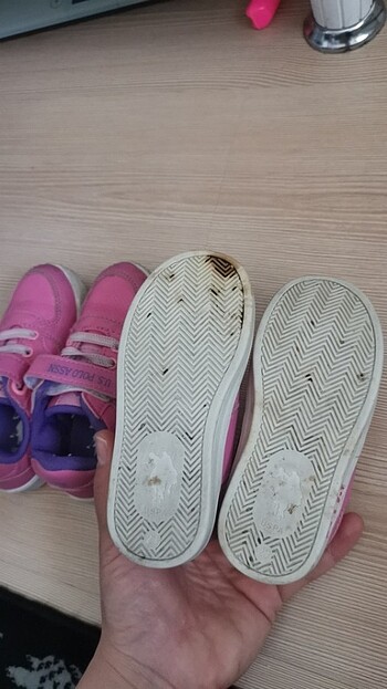 24 Beden pembe Renk U. S POLO ASSN. COCUK SPOR AYAKKABISI