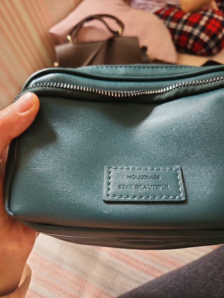 Kadın Deri Yeşil Çapraz Askılı Çanta - Görsel 3