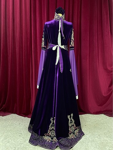 38 Beden mor Renk Kaftan 62