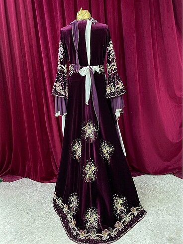 38 Beden çeşitli Renk KAFTAN 61