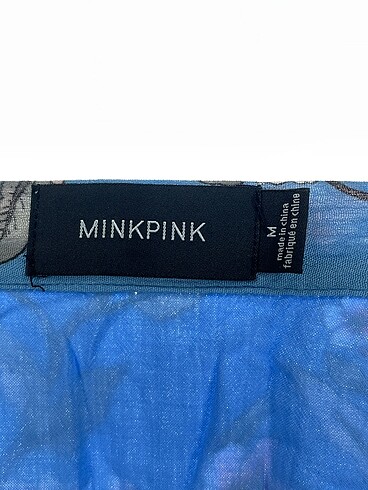 m Beden mavi Renk Diğer Mini Etek %70 İndirimli.