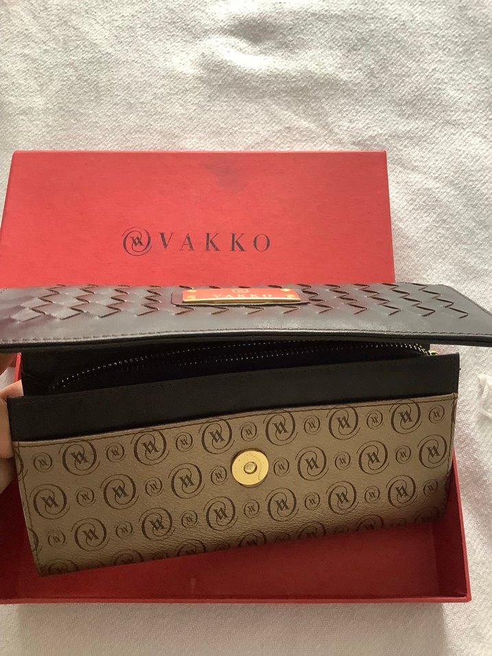 Vakko Deri Klasik Kadın Portföy Cüzdan - Görsel 2