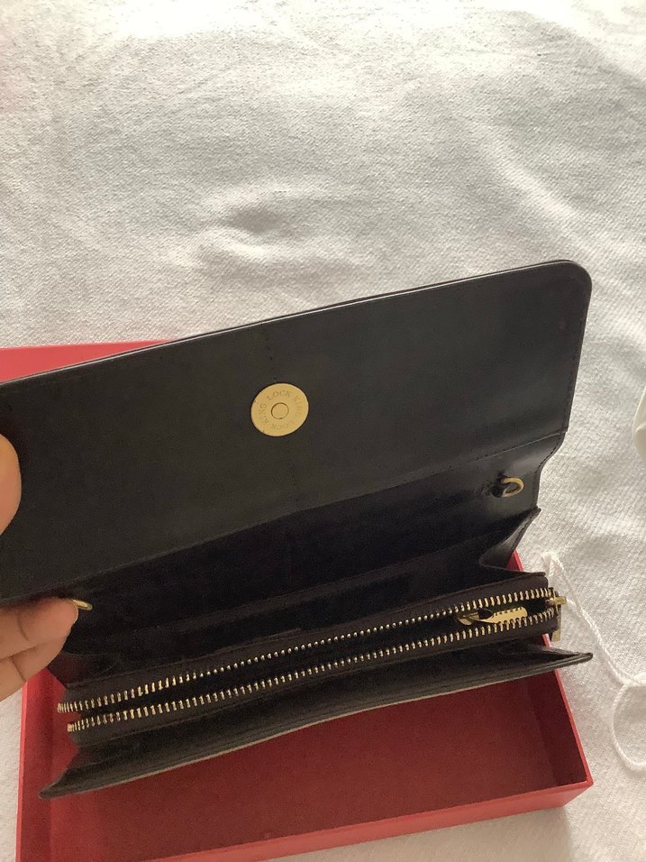 Vakko Deri Klasik Kadın Portföy Cüzdan - Görsel 5