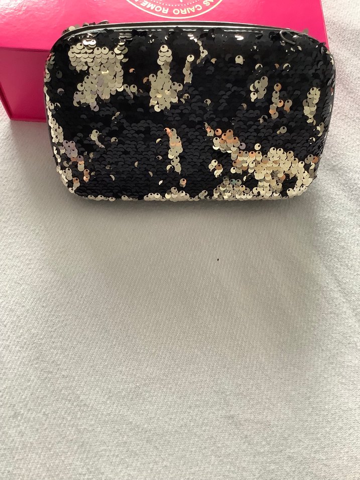 Altın Pul Detaylı Kadın Portföy Çanta - Görsel 3