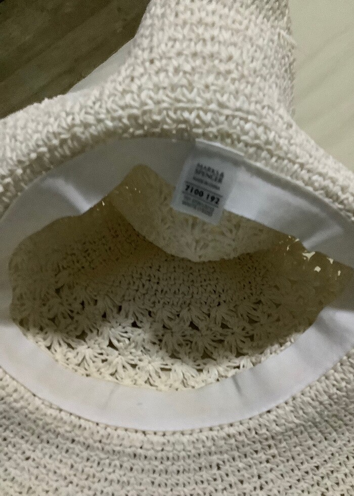 Marks&Spenser - yeni- kadın  hasır şapka - Görsel 5