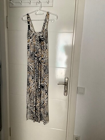 Mango M beden maxi likralıpenye elbise - Görsel 5