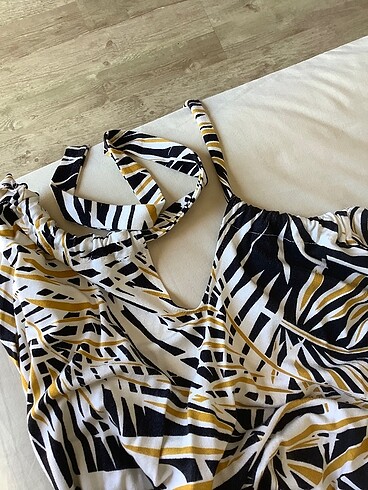 Mango M beden maxi likralıpenye elbise - Görsel 7