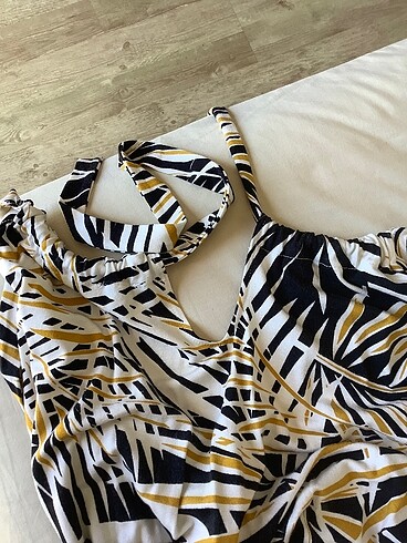 Mango M beden maxi likralıpenye elbise - Görsel 8