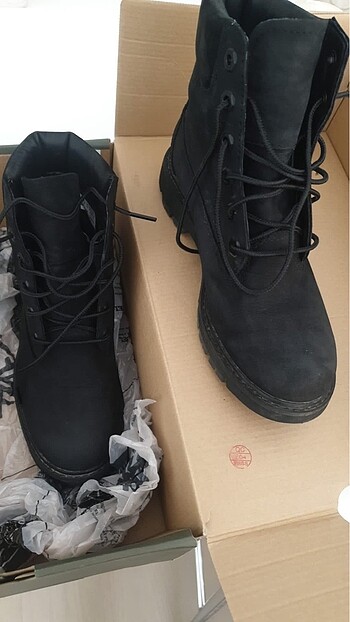 37 Beden siyah Renk Timberland Bot