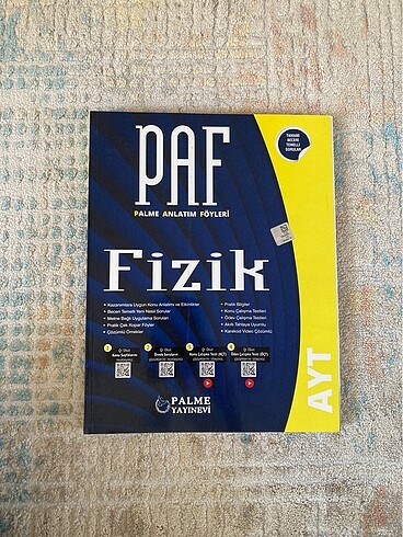 Palme AYT Fizik PAF
