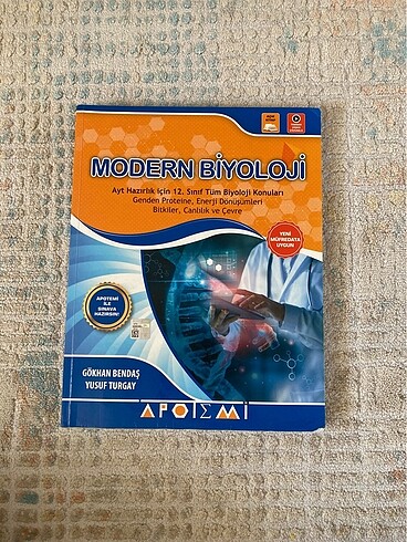 Apotemi Modern Biyoloji 12. Sınıf