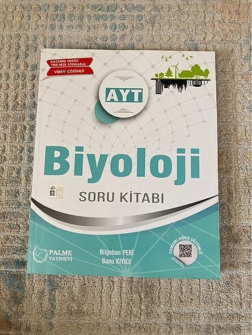 Palme AYT Biyoloji Soru Bankası 2024 Basım