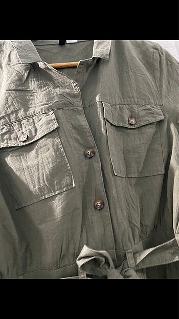 m Beden haki Renk H&M kadın tulum