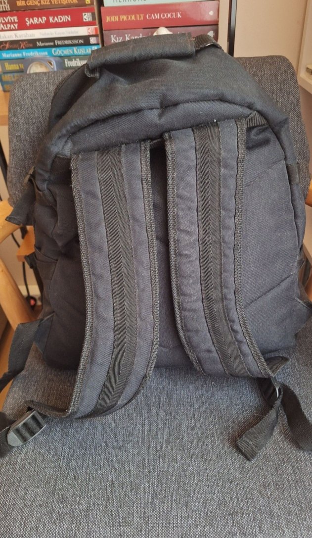 Siyah Kadın Sırt Çantası - Görsel 2