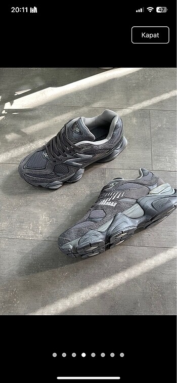 45 Beden gri Renk New balance ayakkabı