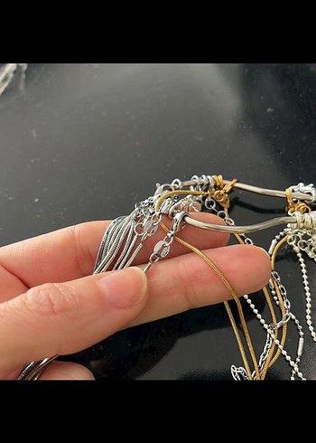 925 gümüş zincir - Görsel 6