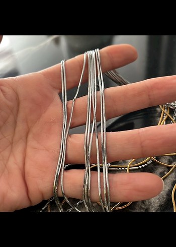 925 gümüş zincir - Görsel 5