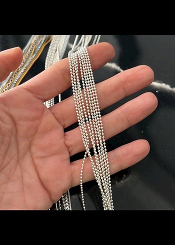 925 gümüş zincir - Görsel 2