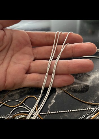 925 gümüş zincir - Görsel 4