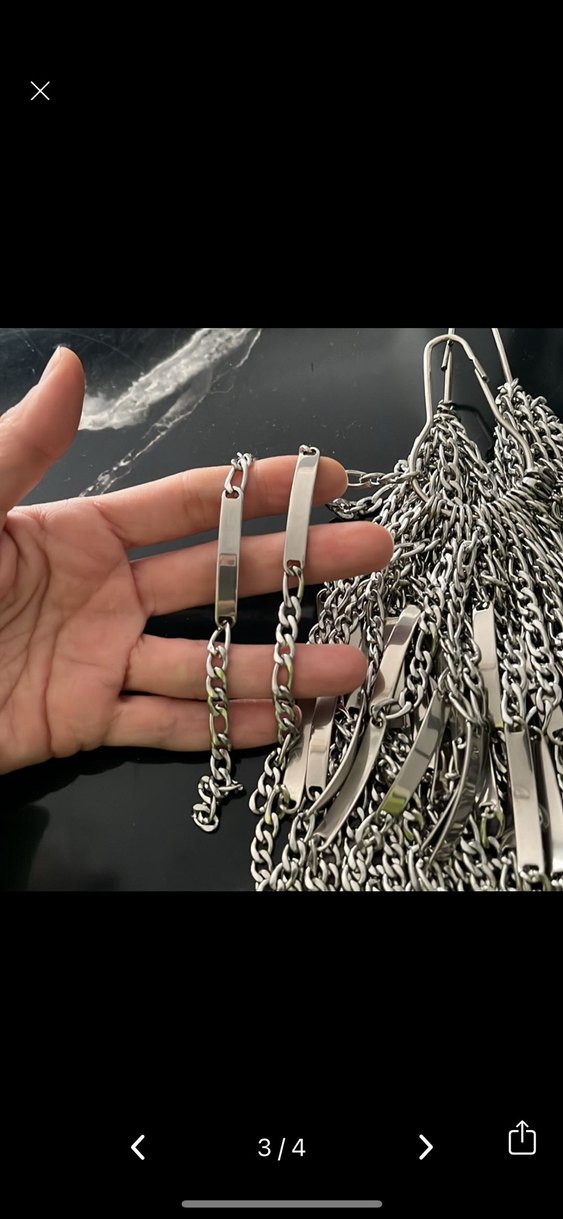 Kalın çelik künye - Görsel 3