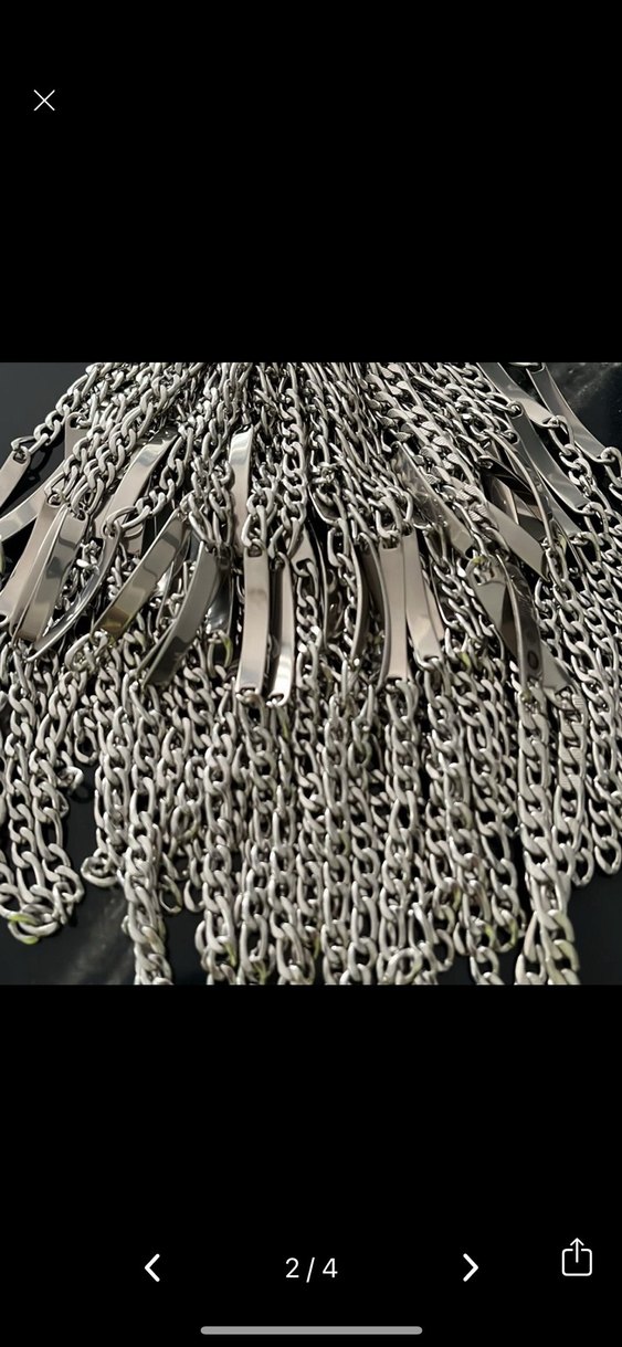 Kalın çelik künye - Görsel 2