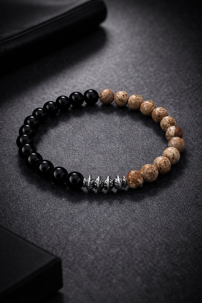 Doğaltaş  Erkek Bileklik - Görsel 2