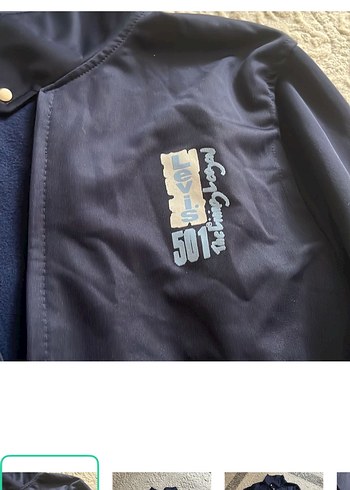 Levis Levi S 501 Lacivert Ceket