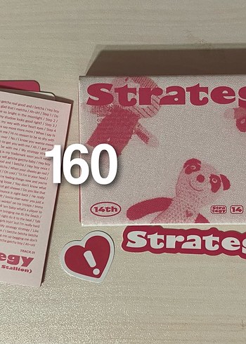 Strategy twice nemo albüm pc photocard