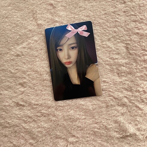 Aespa giselle armageddon qq music 4 star pc photocard