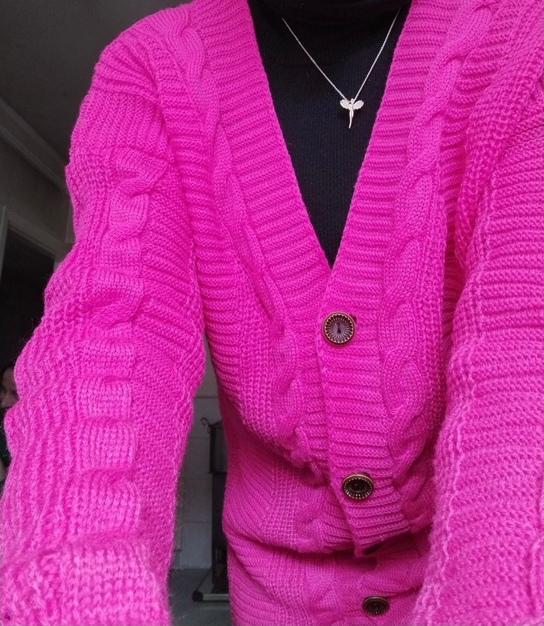 Pembe hırka - Görsel 2