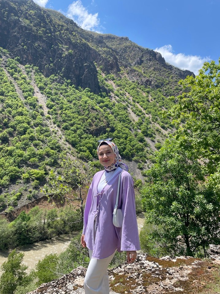 Mor kimono - Görsel 3