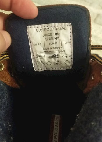 38 Beden Erkek Kahverengi Street Wear Botlar