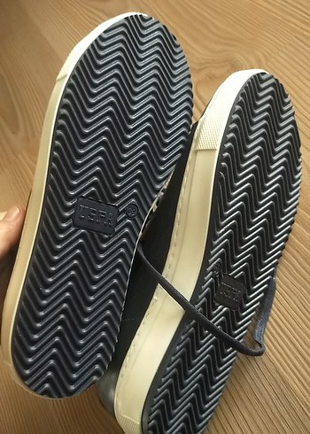 39 Beden Koyu Mavi Street Wear Erkek Ayakkabı Bağcığı
