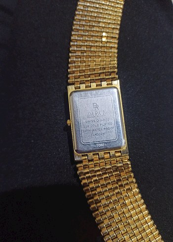 22 ayar Altın kaplama Tükenmez Kalem ve saaat - Görsel 6