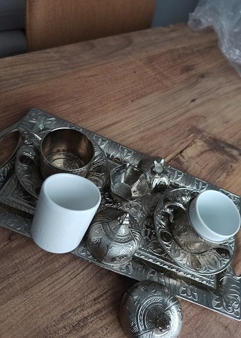 keramika Seramik Fincan ve Tabak Seti - Görsel 8