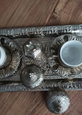 keramika Seramik Fincan ve Tabak Seti - Görsel 7