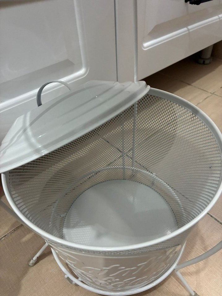 Beyaz Metal Patates ve Soğan Kutusu - Görsel 2