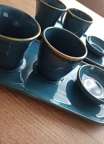 Kahve fincan ve bardak seti - Görsel 4