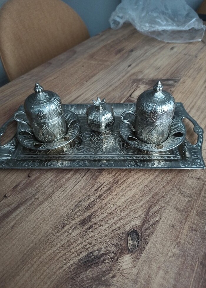 Kahve fincan ve bardak seti - Görsel 5